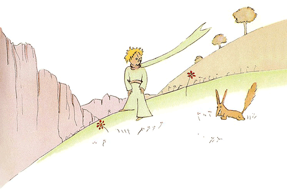 Christina and Saint-Exupery's Fox