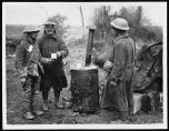 First Aid Post, Western Front, during World War I.