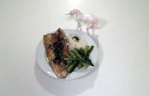 how to cook fish meuniere style, the unicorn cookbook