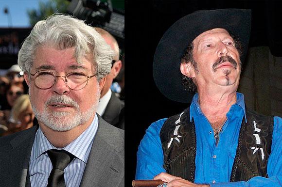 George Lucas and Kinky Friedman